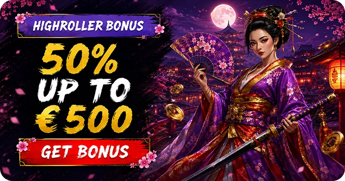 KatanaSpin welcome bonus 100% up to £200 on first deposit from £10